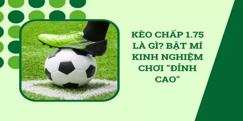 Cách đọc kèo chấp 1.75 là gì?